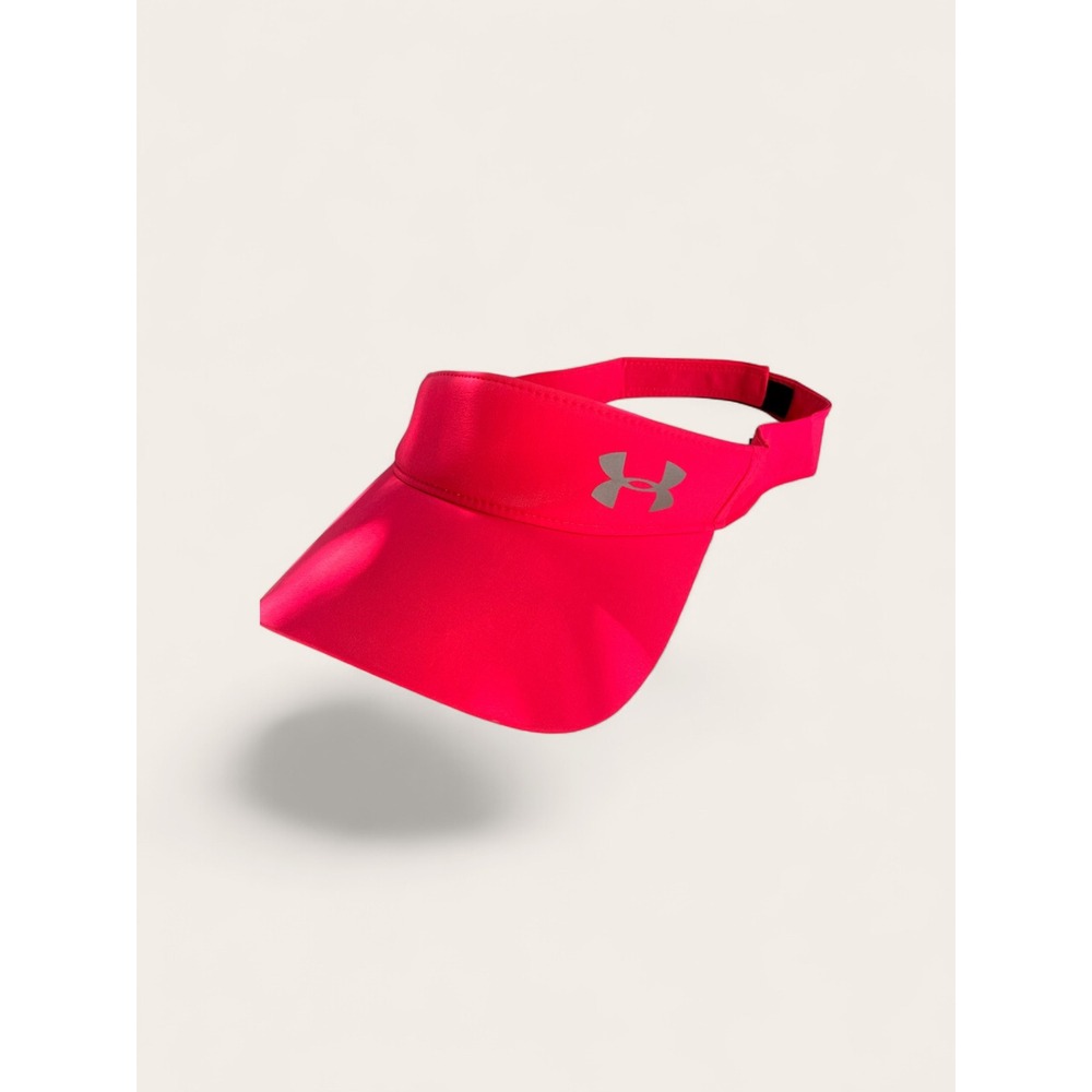 Under Armour Womens Neon Pink Running Golf Visor Adjustable Hat